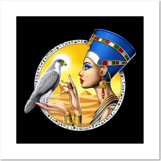 Egyptian Queen Nefertiti Posters and Art